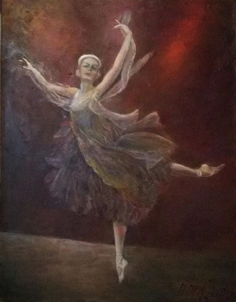 Anna Pavlova As Dragonfly Painting By Sylva Zalmanson Fine Art America