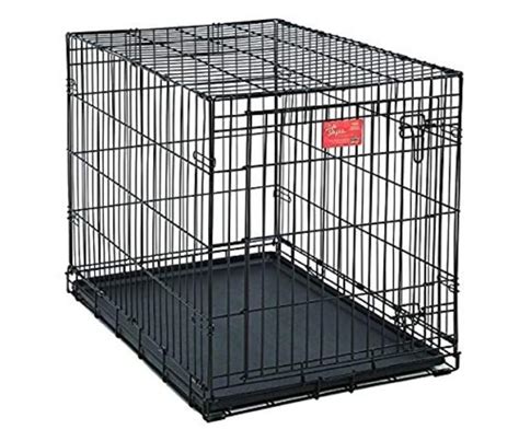 Midwest Life Stages 36 Heavy Duty Folding Wire Dog Crate Single Door