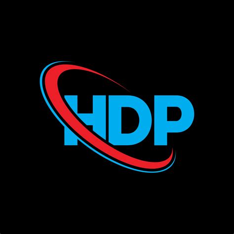 Hdp Logo Hdp Letter Hdp Letter Logo Design Initials Hdp Logo Linked