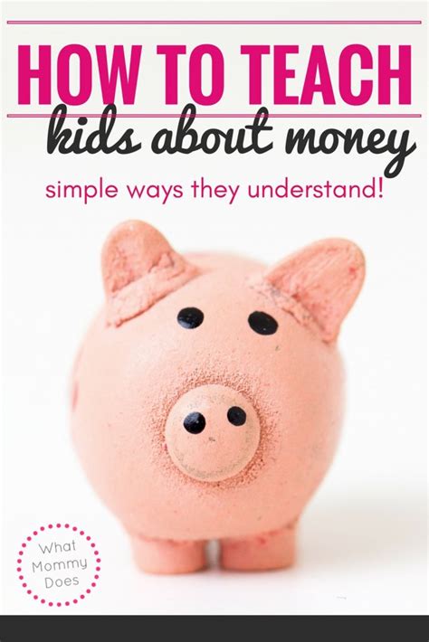 How To Teach Kids About Money What Mommy Does