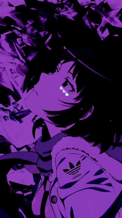 Dark Purple Anime Aesthetic
