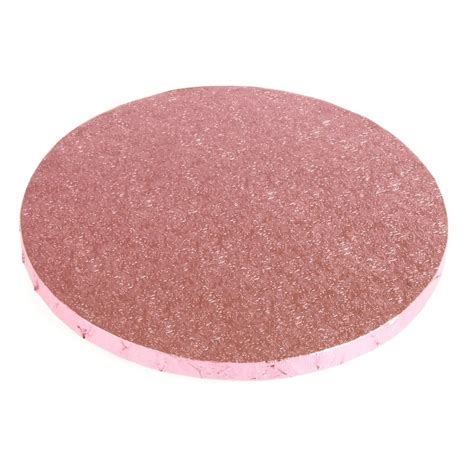 Light Pink Round And Square Cake Boardsdrums Professional Quality