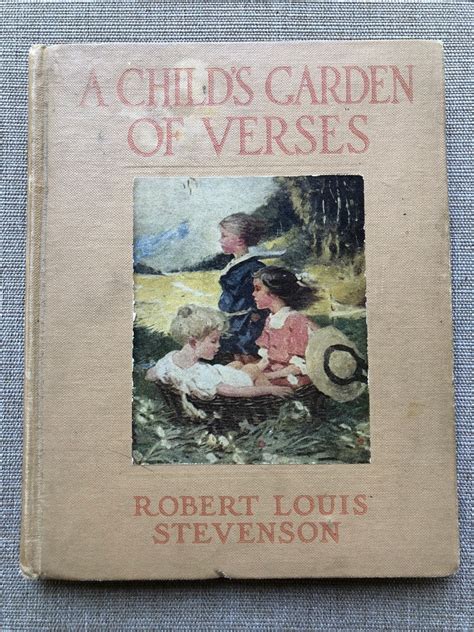 A Childs Garden Of Verses Robert Louis Stevenson Etsy