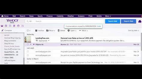 How To Find My Folders In Yahoo Mail