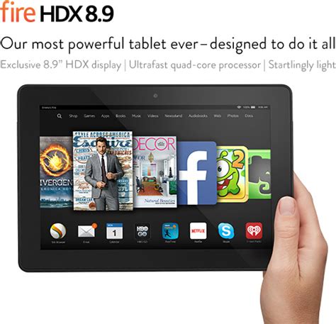 Amazons New Kindle Fire Hdx Boasts A Snapdragon 805 Processor And Fire