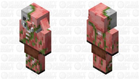 Zombified Piglin Texture Minecraft Mob Skin