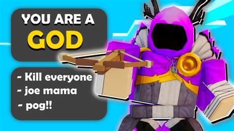 I Became A God At This Mode Roblox Bedwars Youtube