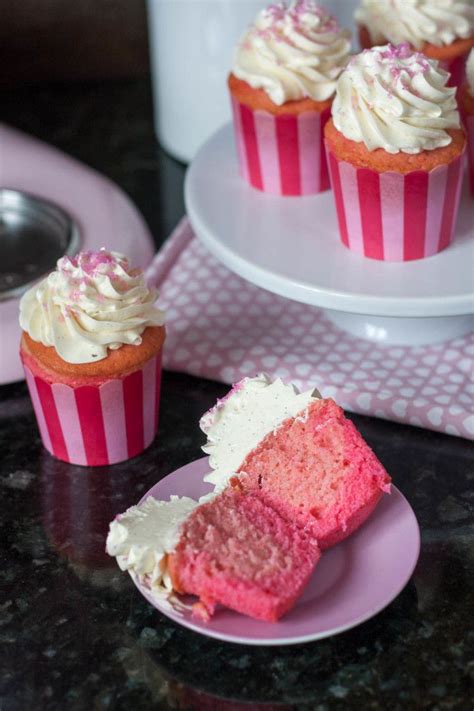 Pink Ombre Swirl Cupcakes Goodie Godmother A Recipe And Lifestyle Blog