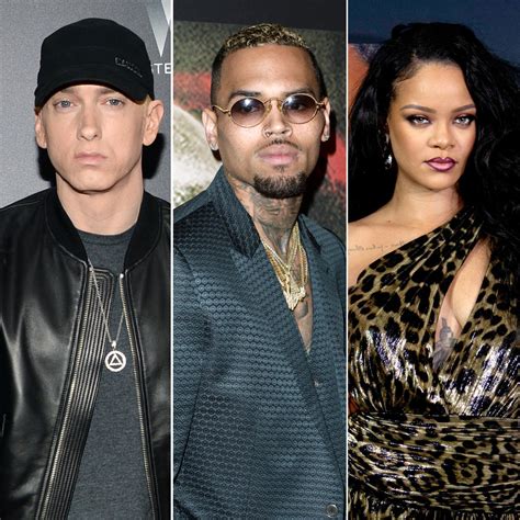 Eminem Sides With Chris Brown Over Rihanna Assault In Leaked Song