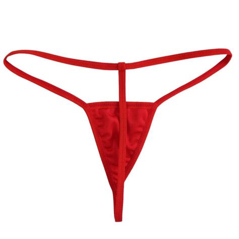 Mesh G String Womens Sexy Micro Mini Lingerie T Back Thong Underwear