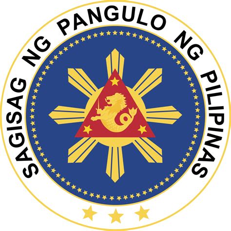 Philippine president rodrigo duterte makes a fist bump, his may presidential election campaign gesture, with soldiers during a visit to camp capinpin military camp in tanay. File:Seal of the President of the Philippines.svg - Wikipedia