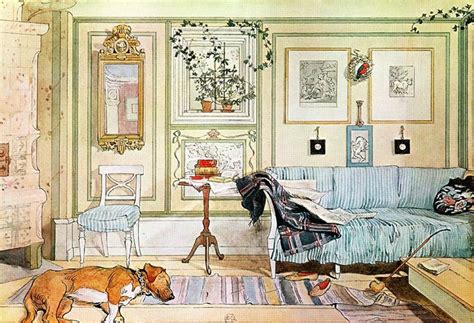 Carl Larsson Was A Prolific Swedish Artist Whose Paintings Of His Own
