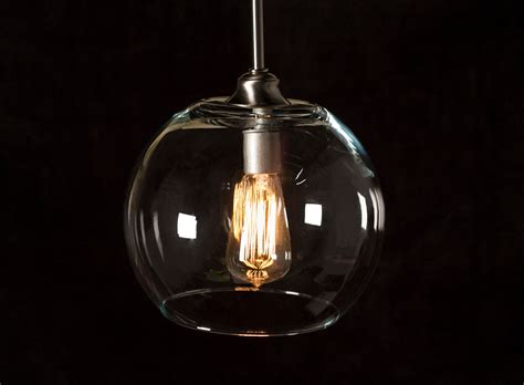 Pendant Light Fixture Edison Bulb Large Globe Dan Cordero