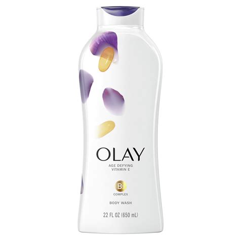 Olay Age Defying Body Wash For Women With Vitamin E 22 Fl Oz Walmart