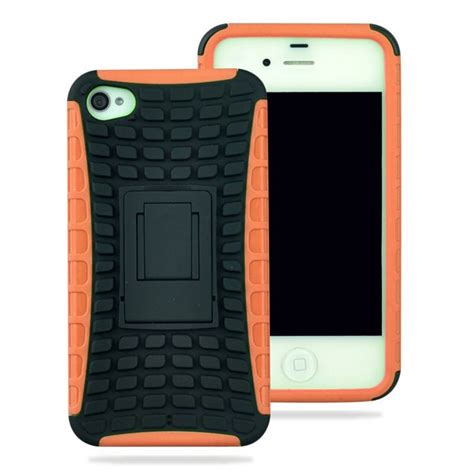 Rugged Spider Case For Apple Iphone 4 4s Heavy Duty Armor Shock Proof