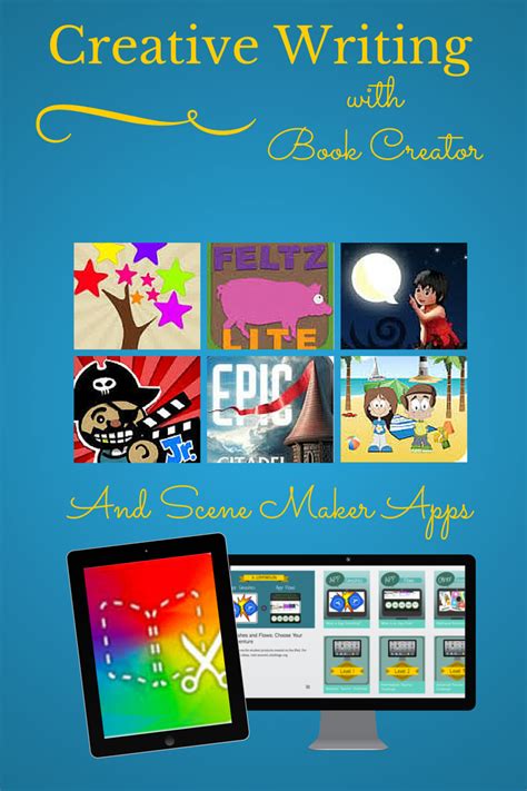 Moreover, you can outline your writing projects. Creative Writing with Book Creator and Scene Maker Apps