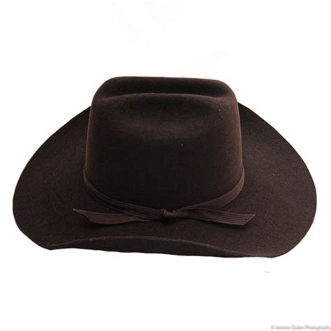 Brown Felt Cowboy Hat Wilde Ones London