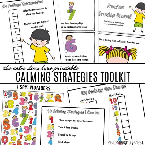 Calm Down Hero Toolkit And Next Comes L Hyperlexia