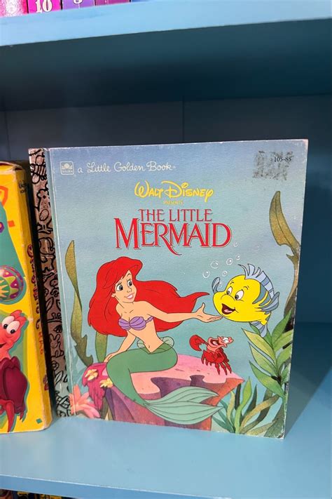 The Little Mermaid Golden Book Nostalchicks