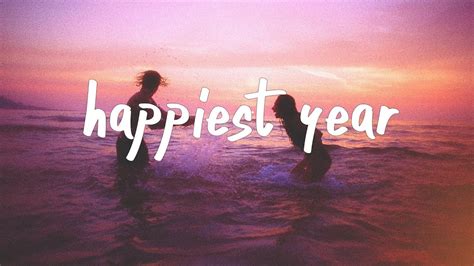 Jaymes Young - Happiest Year (Lyric Video) - YouTube