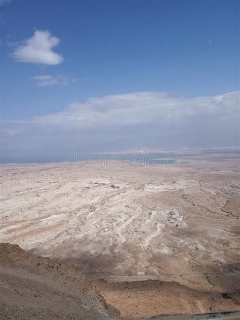 Desert Landscape Dead Sea Stock Photo Image Of Geology 183975120