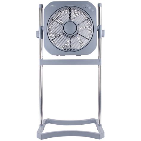 Air Innovations 12 In 3 Speed 3 In 1 Stand Fan With Swirl Cool