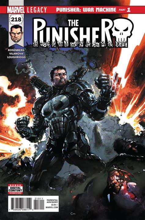 Frank Castle War Machine Begins In The Punisher 218 Check Out A