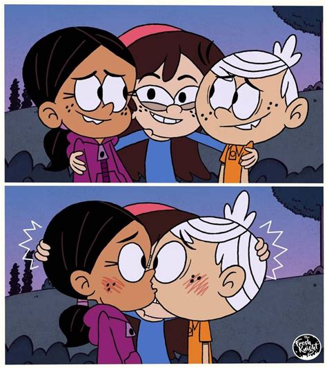Now Kiss By Thefreshknight On Deviantart The Loud House Fanart Loud