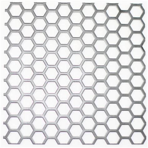 Hexagonal Hole Perforated Mesh For Ventilation And Heat Dissipation