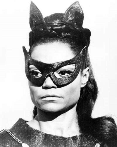 Batman 1968 Tv Eartha Kitt Head And Shoulders Portrait As Catwoman 8x10 Photo Ebay