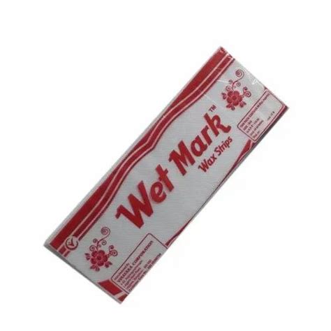 White Cotton Wet Mark Wax Strips At Rs Packet In Madurai Id