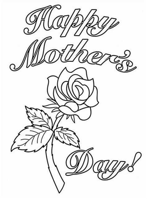 A happy mother's day image is a fantastic way to greet your mom and show her your care. Happy Mothers Day Coloring Pages, Happy Mothers Day ...