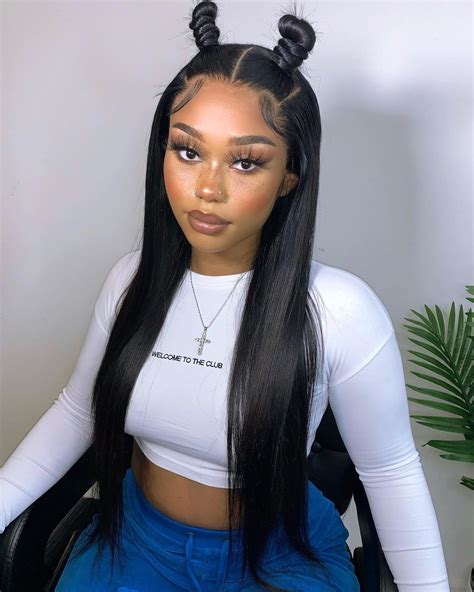 Arabella Natural Long Straight 100 Human Hair 360 Lace Frontal Wig 180