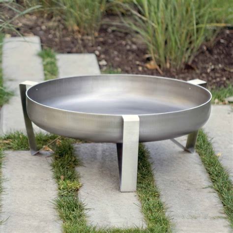 Personalised Stainless Steel Fire Pit Etna Arpe Studio Uk