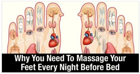 This Is The Important Reason You Need To Massage Your Feet Before You Go To Sleep Tecniche Di