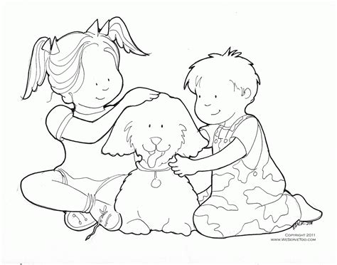 Free Kids Helping Each Other Coloring Page Download Free Kids Helping