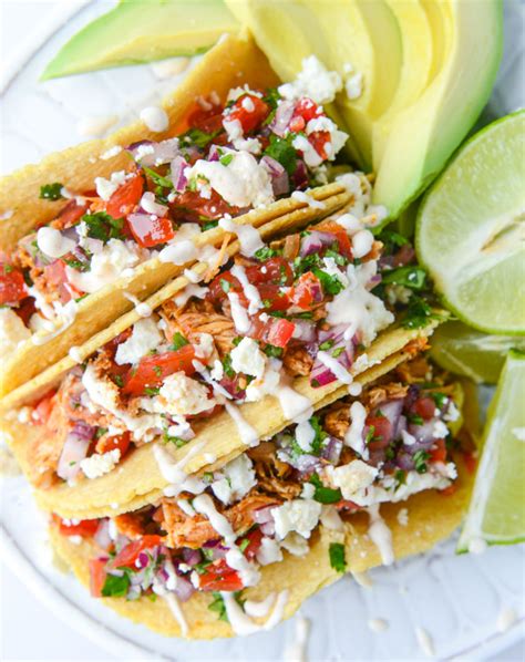 It only needs 6 ingredients and is so simple i could put it together in no time at all. Easy Weeknight Chicken Tacos