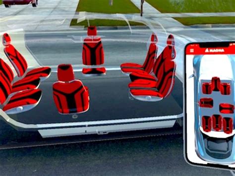 Magnas New Seating Plans For Driverless Cars Urethanes Technology