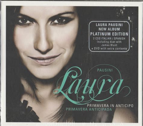 Laura Pausini Primavera In Anticipo Primavera Anticipada 2008 Cd