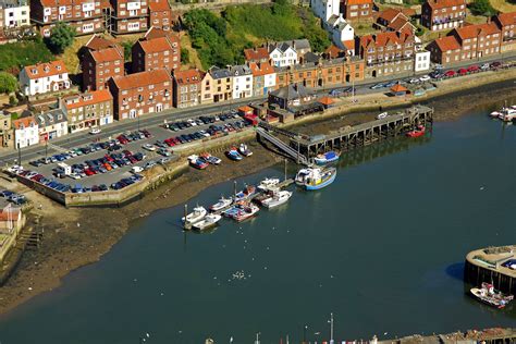 Whitby Inner Harbour Pier In Whitby Gb United Kingdom Marina