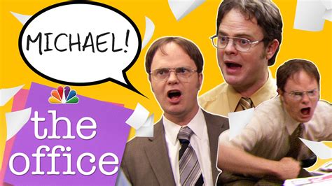 Watch The Office Web Exclusive Every Time Dwight Says Michael Nbc Com