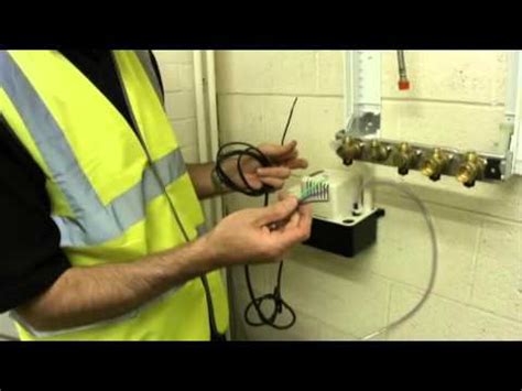 When connecting safety wires on a condensate removal pump to the larger boiler application, it is important to follow some basic guidelines to ensure optimal safety! How to install a Condensate Pump - YouTube