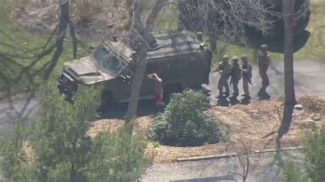 Aerial Footage Of The Arrest Of Air National Guardsman Jack Teixeira By