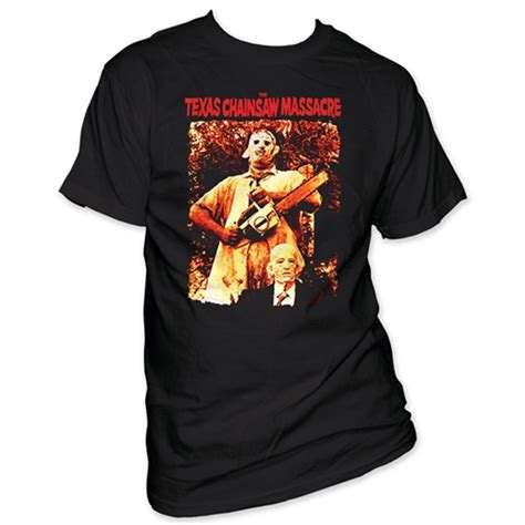Texas Chainsaw Massacre Leatherface And Grandpa T Shirt