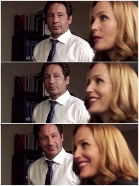 Aww That Look He Gives Her Perfect Couple Best Couple David And Gillian Dana Scully We Are