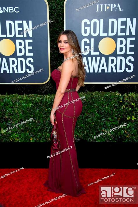 Sofia Vergara Arrives At The 77th Annual Golden Globe Awards At The
