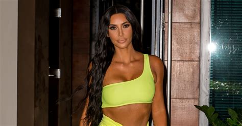Kim Kardashian Wears Neon To A 2 Chainz Miami Wedding