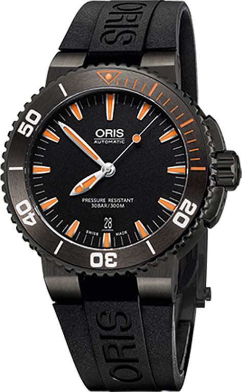 Huge selection of oris ladies watches and oris mens watch on creationwatches.com. Oris Aquis Date 73376534259RS-BLACK Mens 43mm Automatic ...