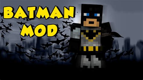 Minecraft Mods Batman Mod Play Minecraft As Batman