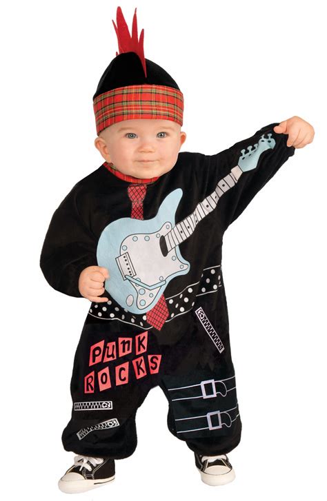 Party Outfit Punk Baby Baby Costumes For Boys Punk Rock Baby